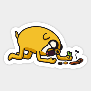 Adventure Time - Broke Jake Sticker